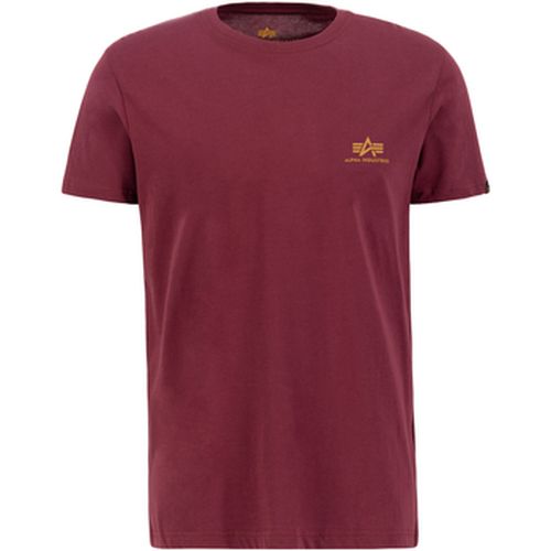 T-shirt Basic T-Shirt SL - burgundy - Alpha Industries - Modalova