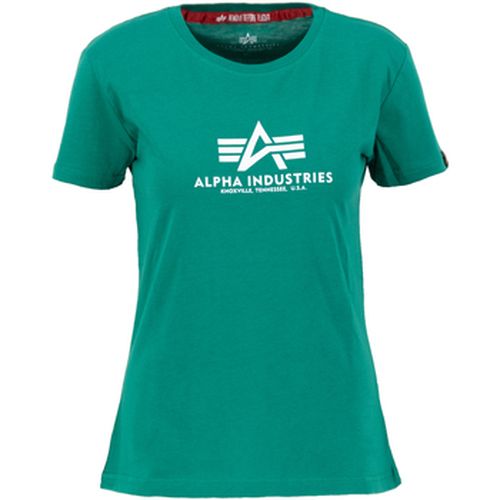 T-shirt New Basic T-Shirt BL W - jungle green - Alpha Industries - Modalova