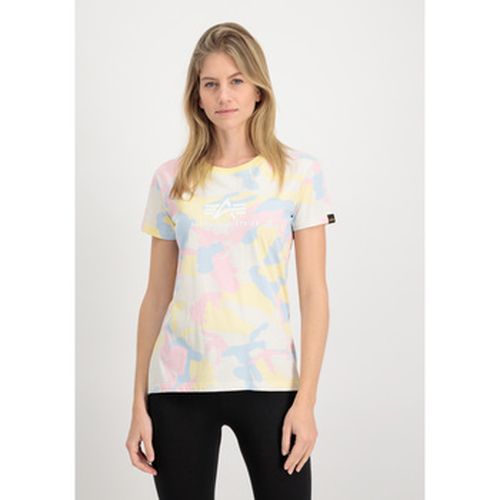 T-shirt New Camo Basic T Wmn - yellow pink camo - Alpha Industries - Modalova