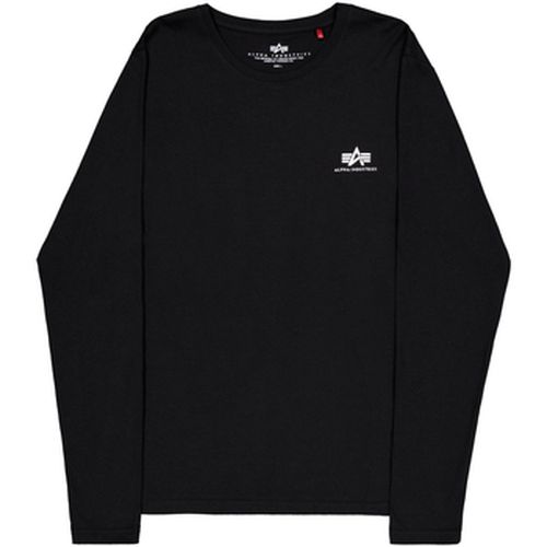 T-shirt Basic Longsleeve SL - black - Alpha Industries - Modalova
