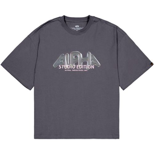 T-shirt Studio Edition Vibe T-Shirt - vintage grey - Alpha Industries - Modalova