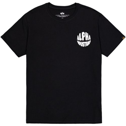 T-shirt Logo Backprint T-Shirt - black - Alpha Industries - Modalova