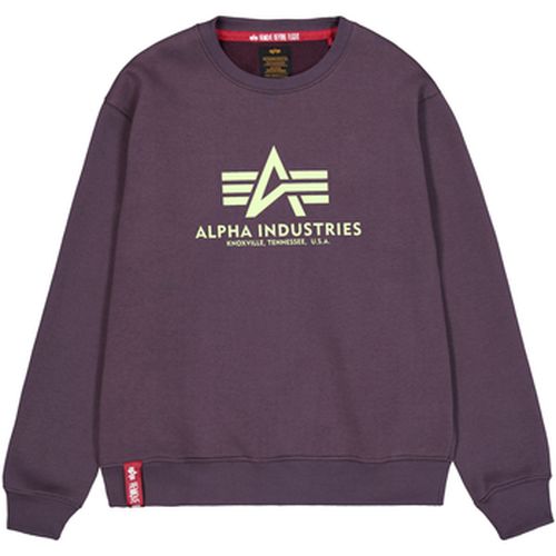 Sweat-shirt Basic Sweatshirt BL - Plum - Alpha Industries - Modalova