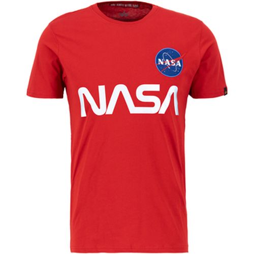 T-shirt NASA Reflective T-Shirt - speed red - Alpha Industries - Modalova