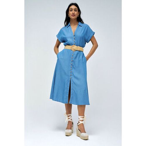Robe Robe CHEMISE EN LIGHT DENIM - Salsa - Modalova