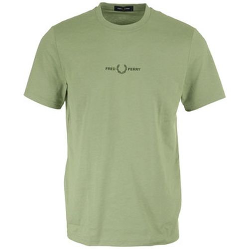 T-shirt Embroidered T-Shirt - Fred Perry - Modalova