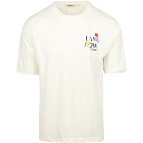 T-shirt T-Shirt Finn Sketched Flowers Off White - Shiwi - Modalova