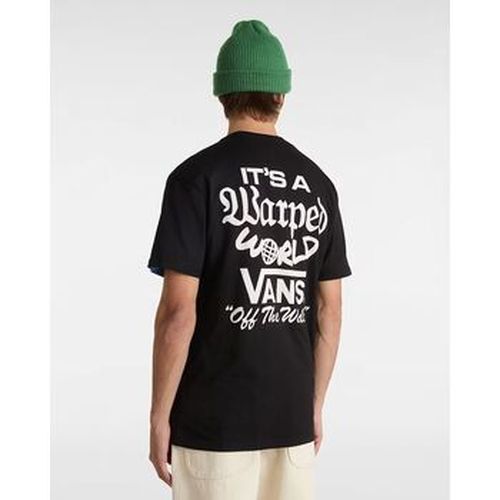 T-shirt VN000M5E WARPED WORLD-BLK1 BLACK - Vans - Modalova