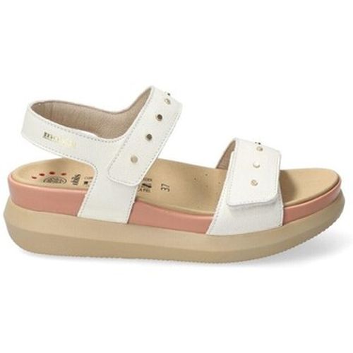 Sandales SANDALE MOVIL FARRA CEYLAN FOG CUIR - Mephisto - Modalova