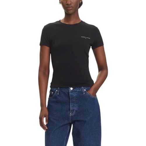 T-shirt TJW SLIM LINEAR SS T DW0DW21164 - Tommy Hilfiger - Modalova