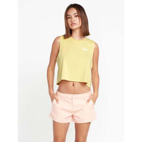 T-shirt Camiseta Chica Stone Hour Crop Top - Citron - Volcom - Modalova