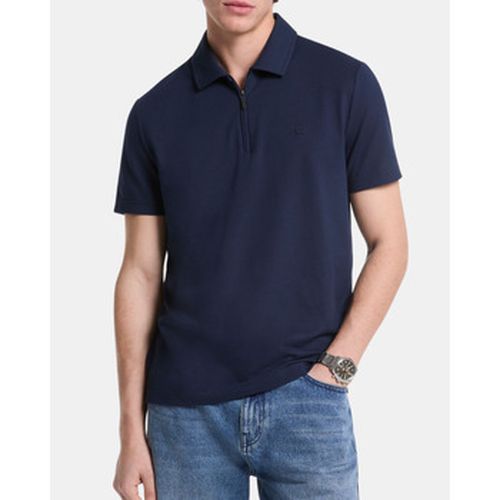 T-shirt CS552HOHFK SLEEK PIQUE SS ZIP - MICHAEL Michael Kors - Modalova