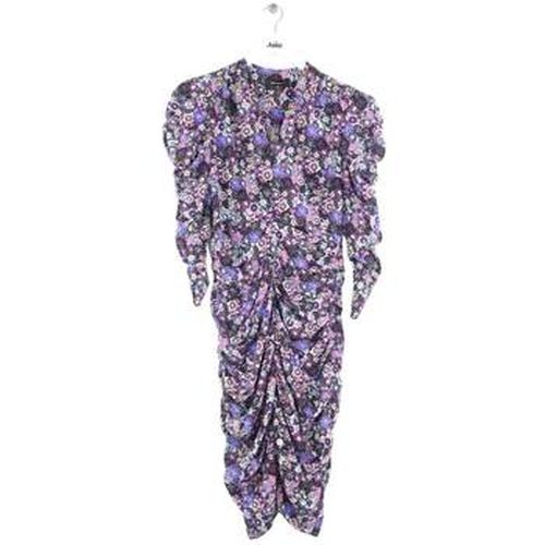 Robe courte Robe en soie violette - Isabel Marant - Modalova