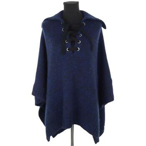 Veste Bash Poncho en laine bleu - Bash - Modalova