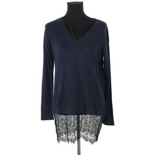 Blouses Sandro Top en lin bleu - Sandro - Modalova