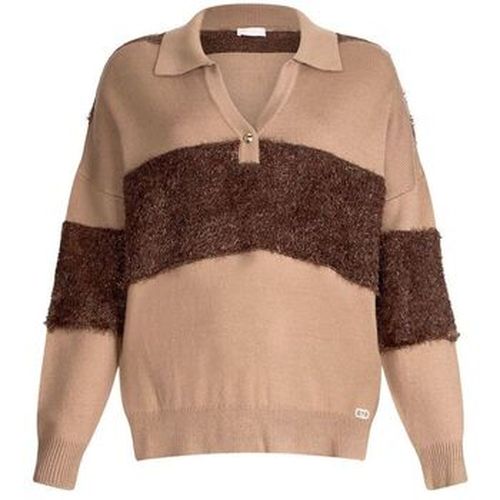 Polo Polo en laine à rayures - Liu Jo - Modalova