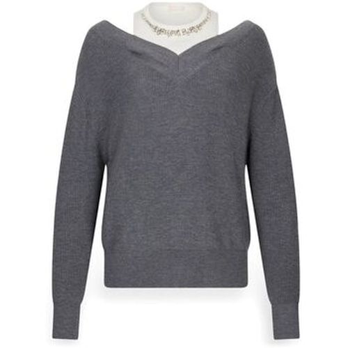 Pull Pull avec broderies bijoux - Liu Jo - Modalova