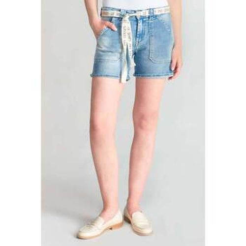 Short Short bloom en jeans clair - Le Temps des Cerises - Modalova