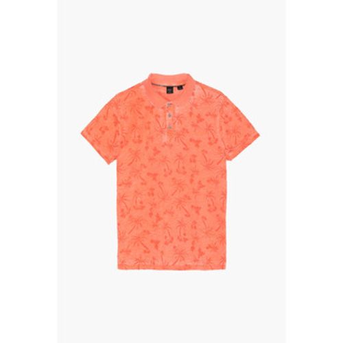 T-shirt Polo fezur à motif palmier - Le Temps des Cerises - Modalova