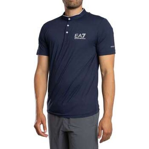 T-shirt T-shirt boutonné avec logo Ventus 7 - Emporio Armani EA7 - Modalova