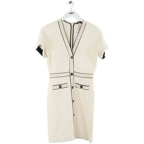 Robe courte Robe en tweed écrue - Maje - Modalova