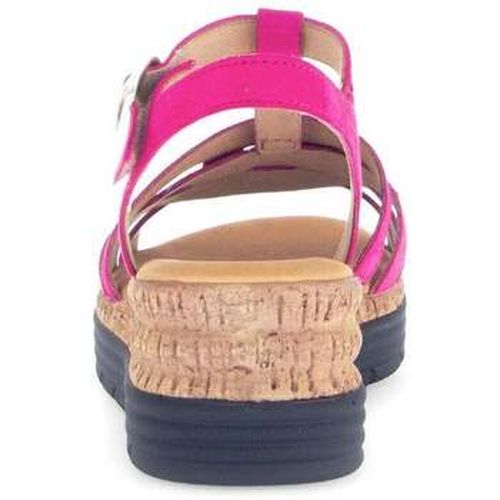 Sandales Sandale en cuir à talon compensé - Gabor - Modalova