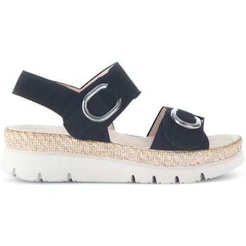 Sandales Sandale en cuir à talon compensé - Gabor - Modalova