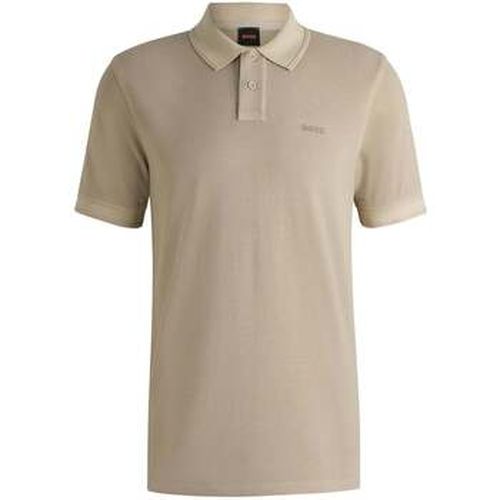 Polo Prime Cotton Pique Polo Shirt Light - BOSS - Modalova