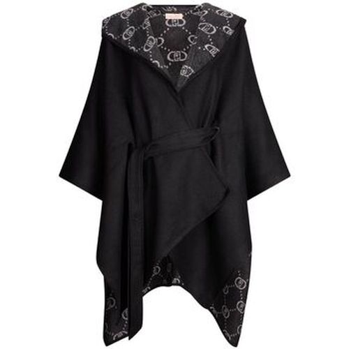 Manteau Liu Jo Poncho à capuche - Liu Jo - Modalova