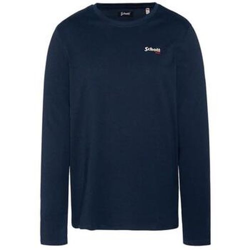 T-shirt Schott TSBRODEDML-NAV - Schott - Modalova