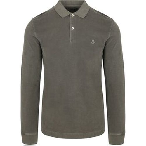 Polo Longsleeve Polo Olive - Marc O'Polo - Modalova