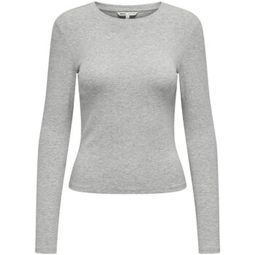 T-shirt Longsleeve Paquet de 1 ONLRILEY O-NECK TOP - Only - Modalova