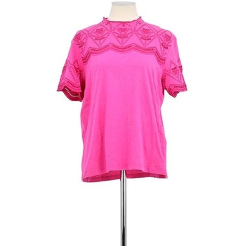 T-shirt Maje T-shirt en coton rose - Maje - Modalova