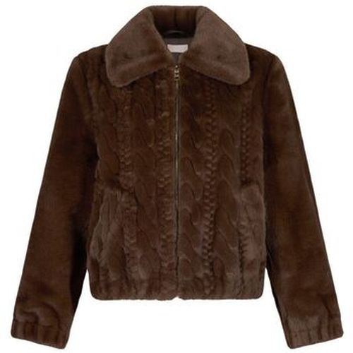 Blouson Bomber en tissu polaire Teddy avec torsades - Liu Jo - Modalova