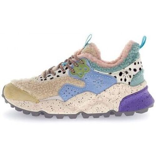 Baskets basses KOTETSU 2017822 02-2F71 MUSTARD LIGHT BLU - Flower Mountain - Modalova