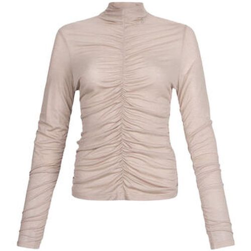 Blouses Top froncé en laine mélangée - Liu Jo - Modalova