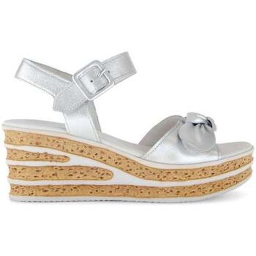 Sandales Sandale en cuir lisse à talon compensé - Gabor - Modalova