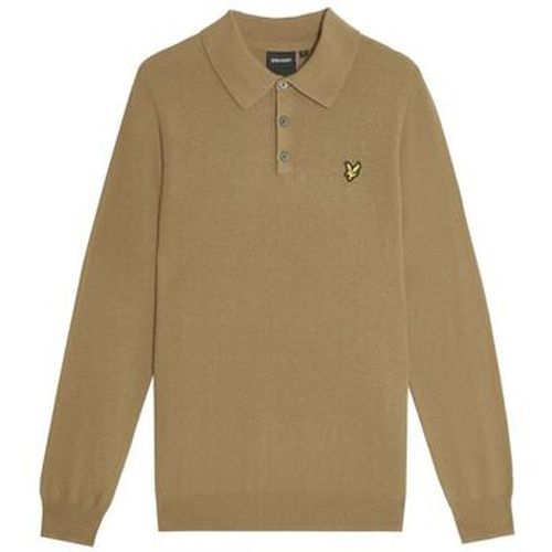 Polo KN2113V COTTON MERINOS POLO-X851 TIGERS EYES - Lyle & Scott - Modalova