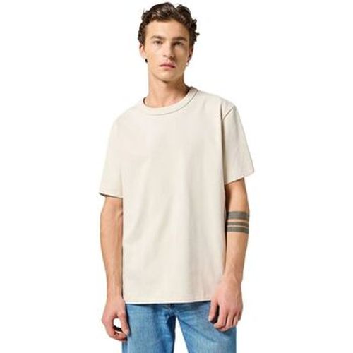 T-shirt 112357430 SOLID TEE-WHITE - Wrangler - Modalova