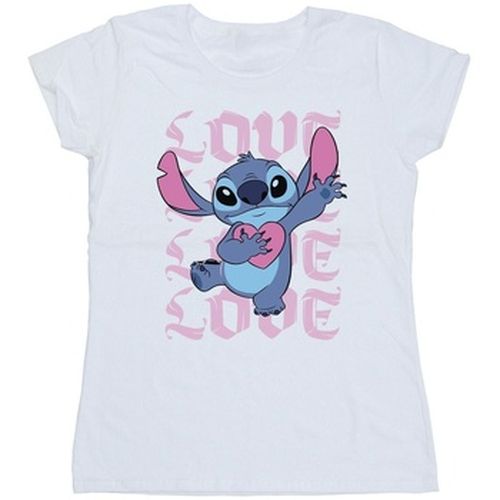 T-shirt Valentine Love - Lilo & Stitch - Modalova