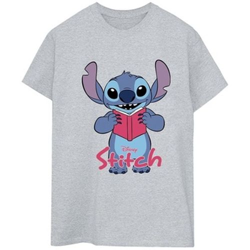T-shirt Reading Standing - Lilo & Stitch - Modalova