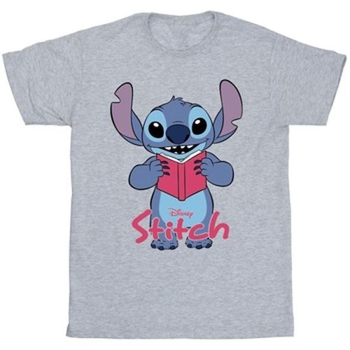 T-shirt Reading Standing - Lilo & Stitch - Modalova