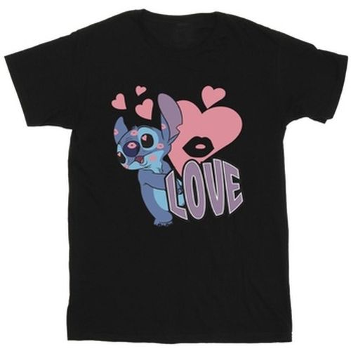 T-shirt Lilo & Stitch Love Hearts - Lilo & Stitch - Modalova