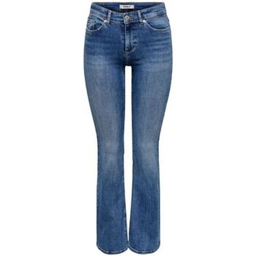Jeans flare / larges 15352391 BLUSH-MEDIUM BLUE DENIM - Only - Modalova