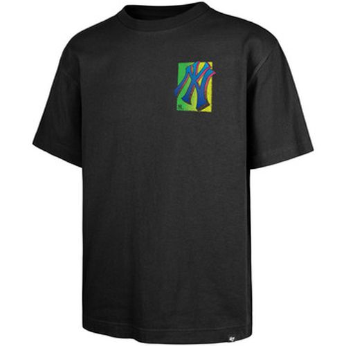 T-shirt 47 TEE MLB NEW YORK YANKEES SUNDALE FOUNDATION JET BLACK - '47 Brand - Modalova