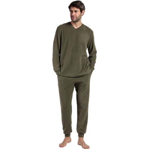 Pyjamas / Chemises de nuit Pyjama pantalon top manches longues Checks Texture - Admas - Modalova