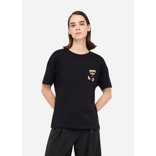 T-shirt T-shirt avec broderie et strass - Liu Jo - Modalova