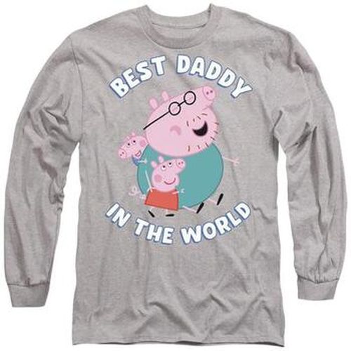 T-shirt Best Daddy In The World - Dessins Animés - Modalova