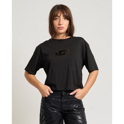 T-shirt T-shirt court AX en coton - EAX - Modalova