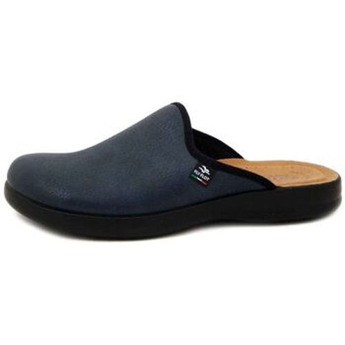 Chaussons Mule, Synthétique, Semelle Cuir - P7502EL - Fly Flot - Modalova